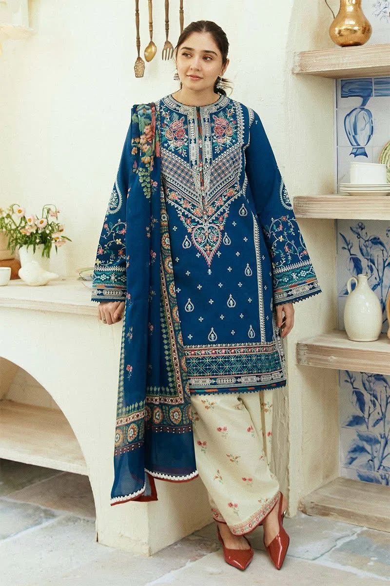 Sajjal Embroidered 3pcs
