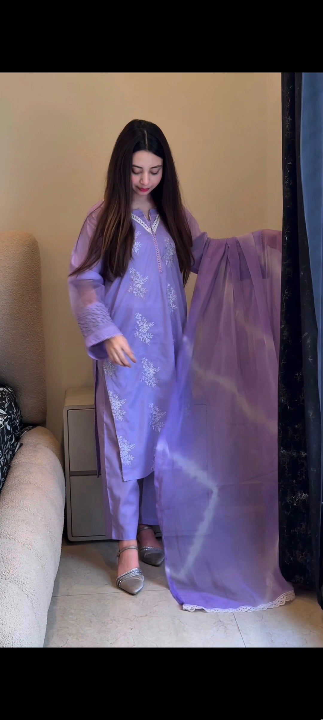 Purple juliet 3pcs