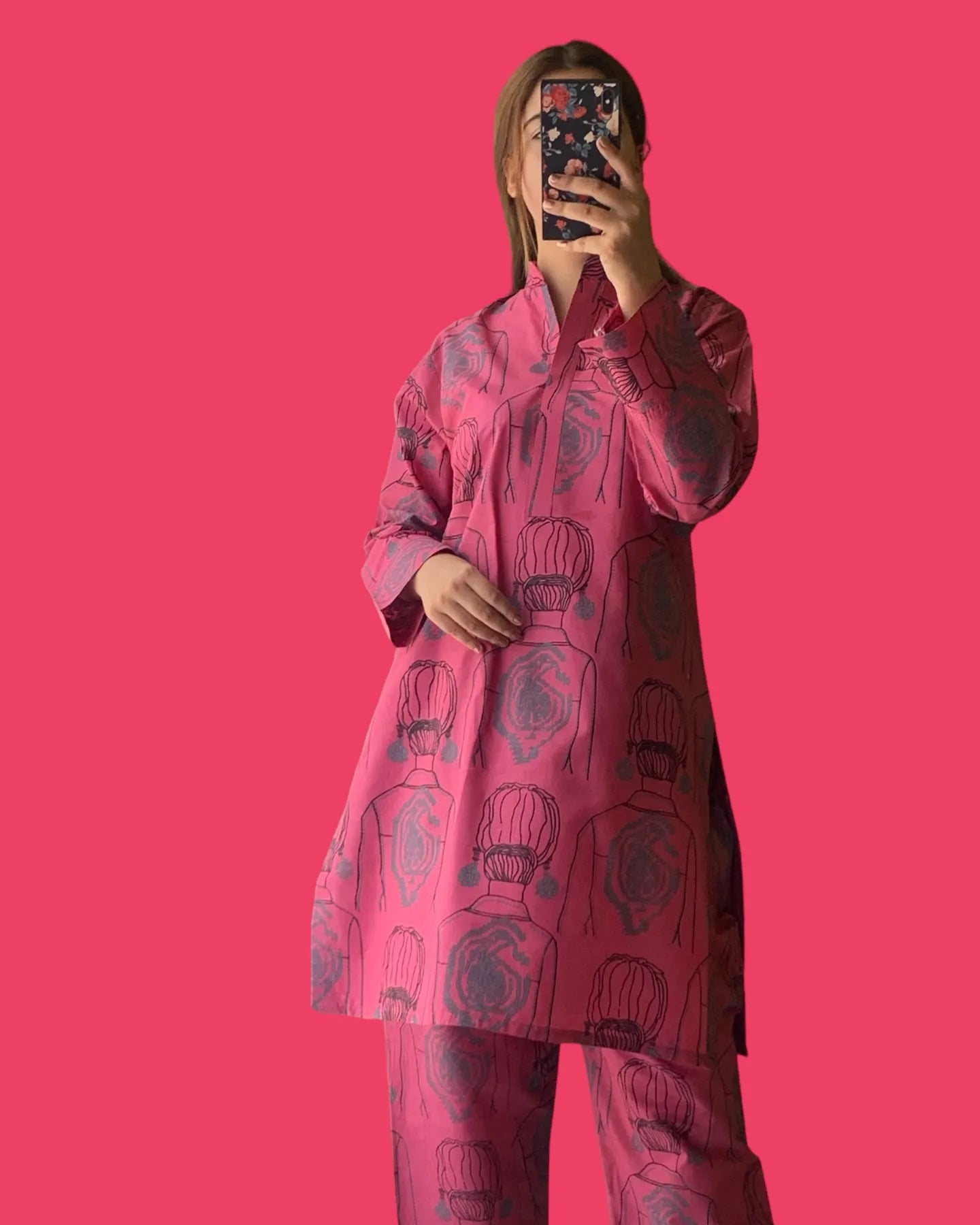 ilma Linen Printed 2pcs