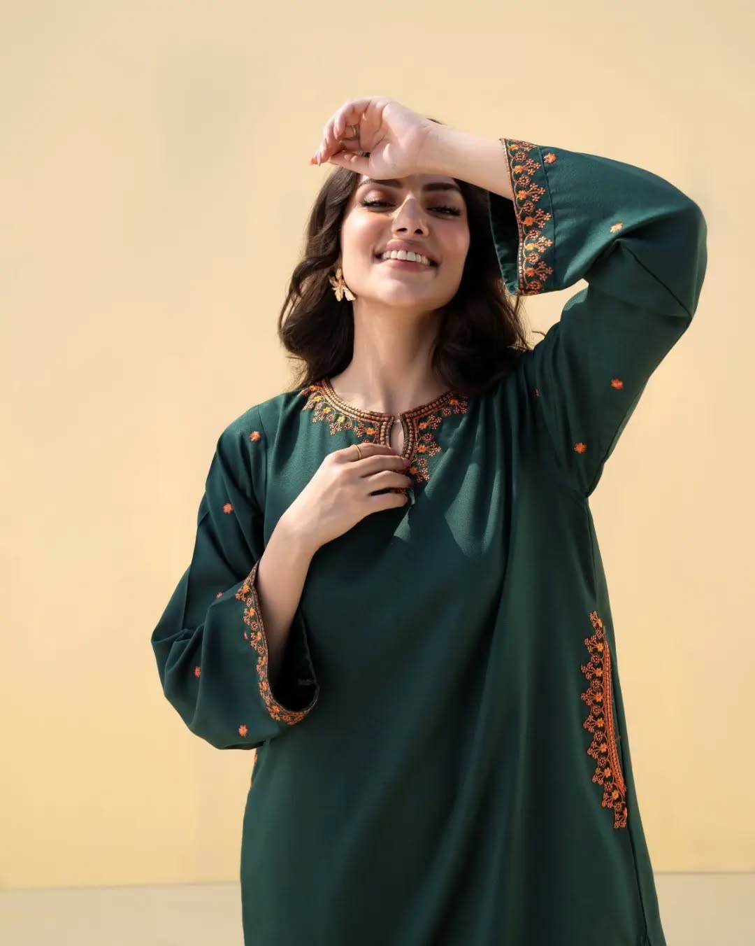 Green pocket 2pc