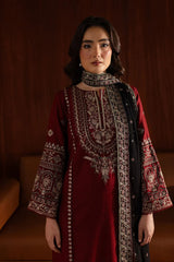 3pc Embroidered Adaab