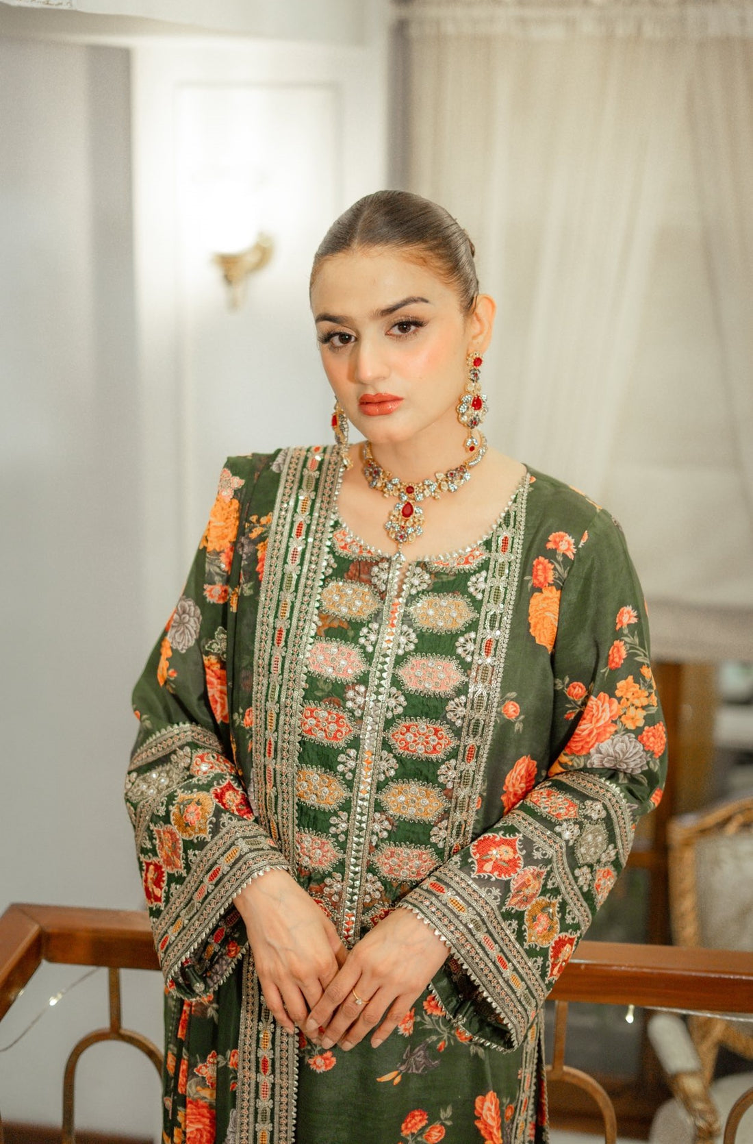 Falak 3pcs embroidered