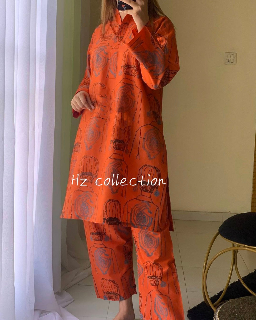 ilma Linen Printed 2pcs